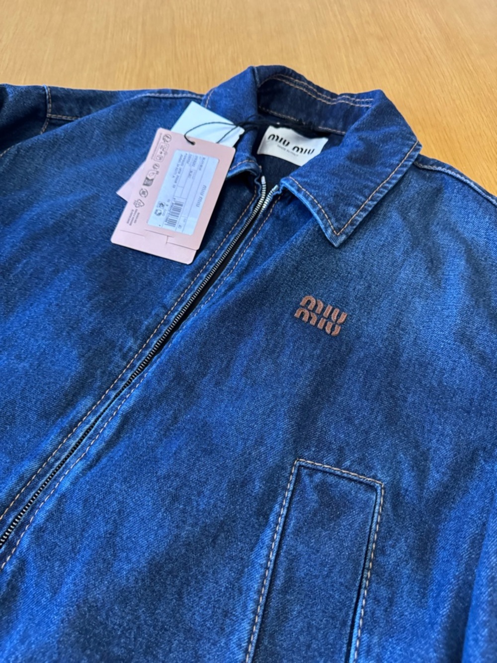 Miu Miu Denim Trucker Jacket